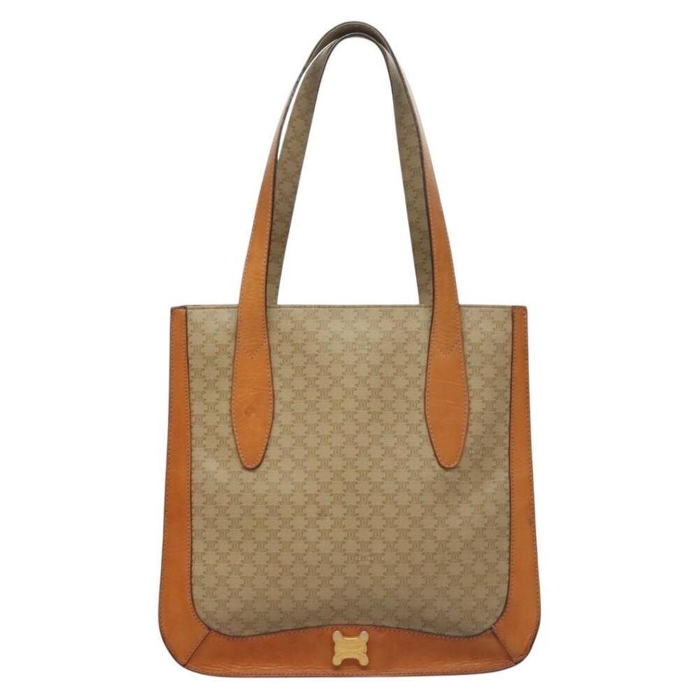 Celine Macadam Tote Bag Beige